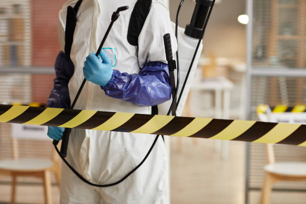 Professional Hoarding Cleanup technician working in Caldwell, ID